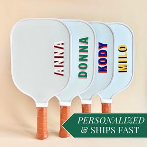Personalized Pickleball Paddle Custom Pickleball Paddle Carbon Fiber Pickleball Paddle Pickleball Gift Gift for Pickleball Player Birthday Gift Pickleball Retirement Gift Pickleball Couples Pickleball Gift