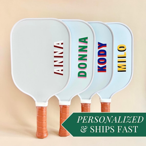Custom Pickleball Paddle Birthday Pickleball Gift for Him Her Couples Team Gift Carbon Fiber Personalized Sports Gift Coach Player Present