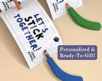 Hockey Birthday Gift for Team Sports Party Supplies Hockey Theme Party Pack Goodie Bag Favor for Boys Sports Team Birthday Party Hockey Gift