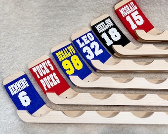 Custom Hockey Coach Hockey Gift Hockey Puck Display Hockey 6 Puck Holder Hockey Puck Rack Hockey Gift for Boy Hockey Gift for Men Boyfriend