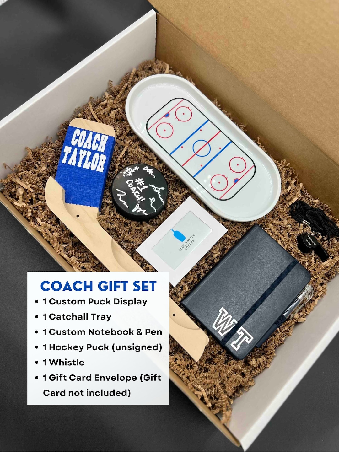 Custom Hockey Coach Gift Personalized Hockey Manager Gift Boyfriend ...