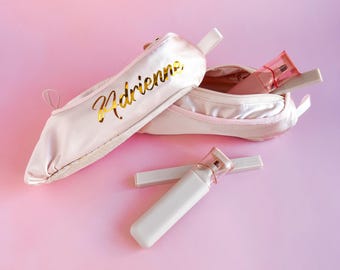 Custom Dance Accessory Hair Bag Dance for Little Girl Pencil Case School Tween Bag for Cheer Gift Dance Makeup Bag Cheer Pouch Personalized