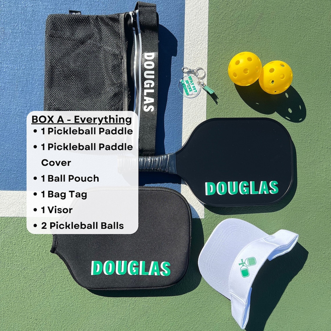 Picleball Racket Box Custom Pickleball Gift Box Pickleball Gift for Men Pickleball Gift ...