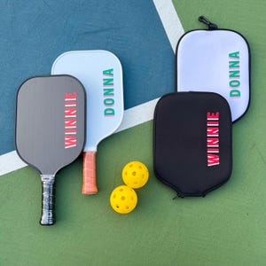 Pickleball Paddle Pickleball Gift Personalized Pickleball Paddle Custom Pickleball Paddle Carbon Fiber Pickleball Paddle Birthday Gift Retirement Gift Couples Gift Team Gift Coach Gift