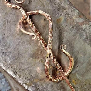 Hand Forged Hair Pin