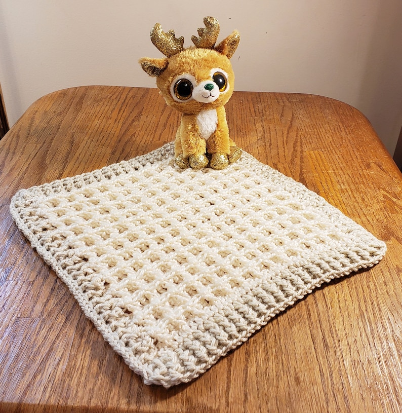 Waffle Stitch Baby Blanket CUSTOM ORDER Etsy