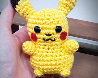 Handmade Baby Mini Pikachu - Crocheted Plush