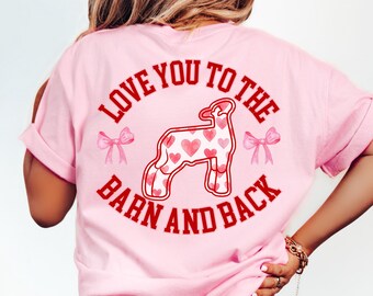 Valentines Day Hearts Lamb PNG: County Fair Sheep Digital Graphic, Southdown Sublimation Instant Download