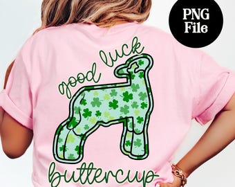St Patricks Day Lamb PNG: County Fair Sheep Digital Graphic, Southdown Sublimation Instant Download