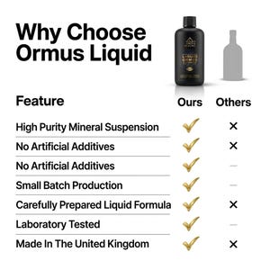 Gold Healing Liquid Ormus Monatomic Gold 200ml, White Liquid Mineral Formula, 80+ Trace Minerals, Ancient Mineral Salts Wellness Ritual bild 2