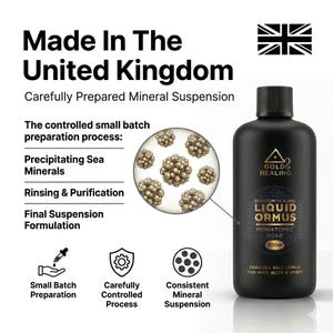 Gold Healing Liquid Ormus Monatomic Gold 200ml, White Liquid Mineral Formula, 80+ Trace Minerals, Ancient Mineral Salts Wellness Ritual bild 5