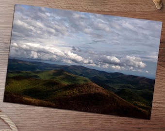 Brasstown Bald North Georgia Fine Art Print | Digital Film Photography | Nature Wall Decor