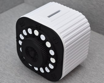 3D-geprint spaarvarken – schroefontwerp, leuk geld veilig