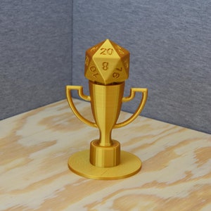 DnD Trophy, Dungeons and Dragons, Trophy, DnD Award, Award, DnD Statue, Dungeons, Dragons, Campaign Award, Campaign Trophy, Dice Trophy, Dic