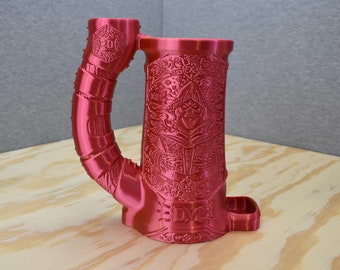 Dungeon Master Dice Tower with Built in Can Cozy - Tabletop RPG Accessories - Perfect Gift for Dungeons and Dragons Fans - DND Accessories