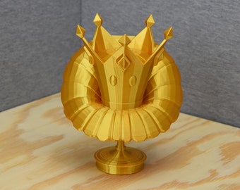3D Printed Mario Kart Star Cup Trophy, Nintendo Award