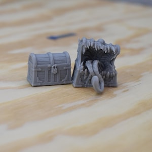 Transforming Mimics - Tabletop RPG Miniature - DND Miniature - Tabletop Role Playing Game Figurines - DND Minis - 3D Printed Miniature