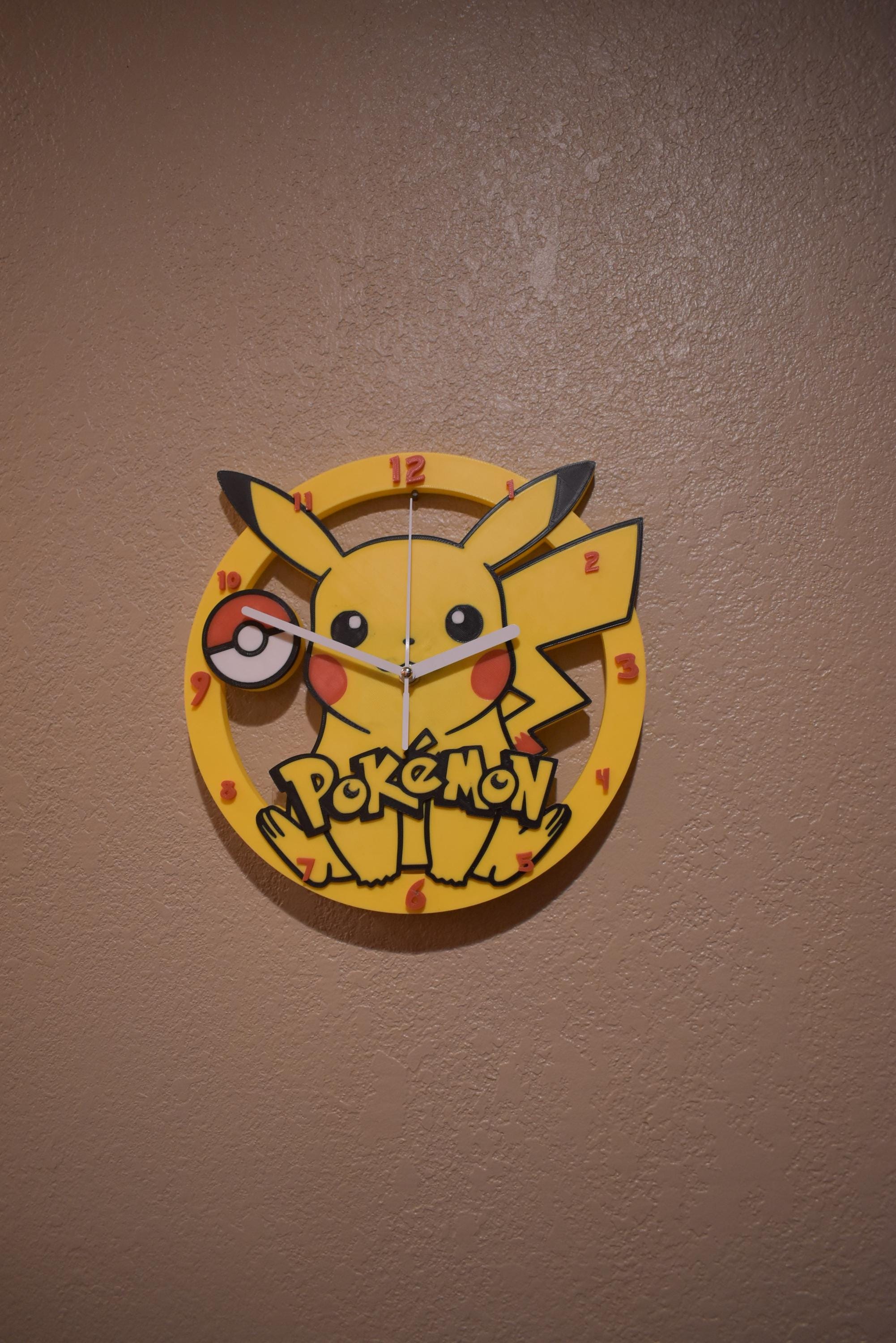 Pikachu clock - Etsy 日本