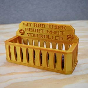 3D Printed Dice Jail – Tabletop RPG Accessories