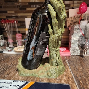 Spooky Halloween Wine Holder | Unique Zombie Hand Decor | Walking Dead Fans | Halloween Home Decor | Horror Wine Display