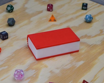 3D Printed Dice Book Box – Tabletop RPG Storage
