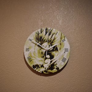 Dragon Ball Z Wall Clock - Etsy