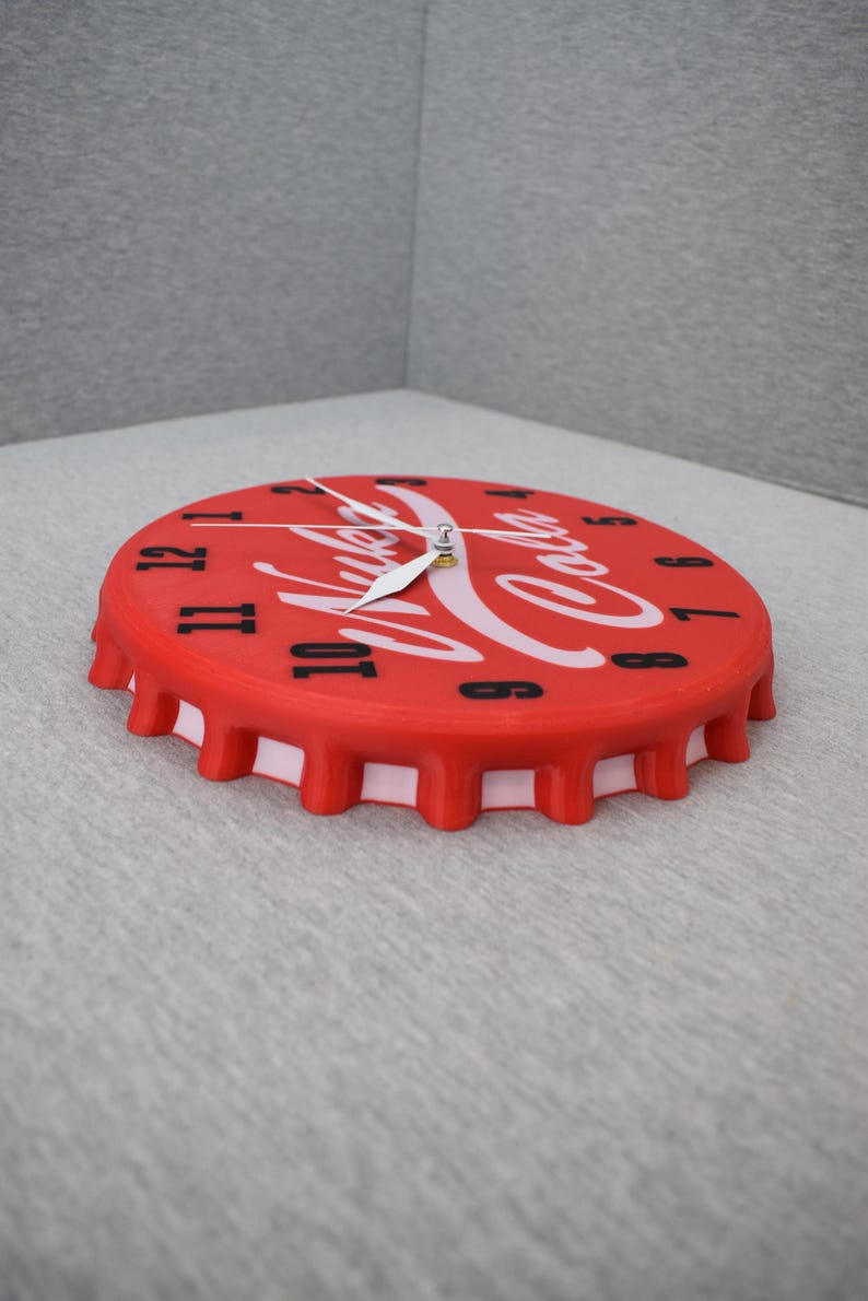 Nuka Cola Clock - 3D Printed Fallout Decor, Vault Tec Merch - Etsy