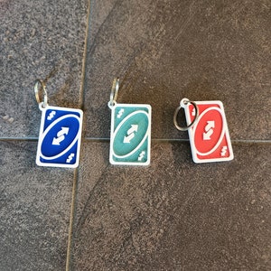 Wholesome Memes Reverse Uno Card Earrings Pink / Valentines 