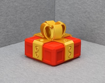 3D-geprinte grapgeschenkdoos, vervelende schroefdoos