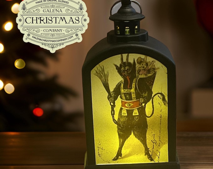 Featured listing image: Krampus Lantern LED Holiday Accent Lamp 6-inch / KRA24/004