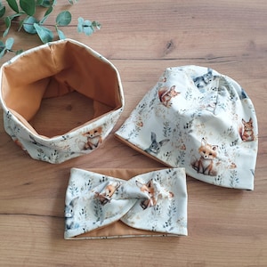 Kindermütze + Loop, Set oder einzeln