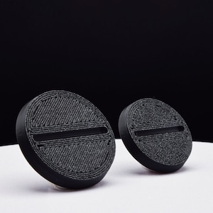 Slotted Round Bases for Miniatures - 20mm 25mm 28.5mm 30mm 32mm - 3D Printed with high quality PLA+ for Tabletop Games/Wargames/D&D games