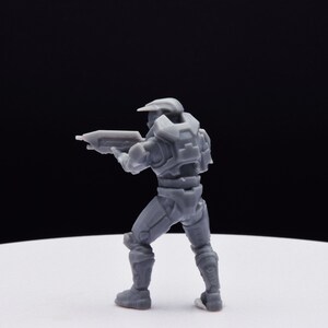Miniature Halo Arbiter Stampate In Resina 3D – 28-32mm – Wargame D&D