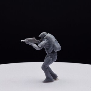 Miniature Halo Arbiter Stampate In Resina 3D – 28-32mm – Wargame D&D