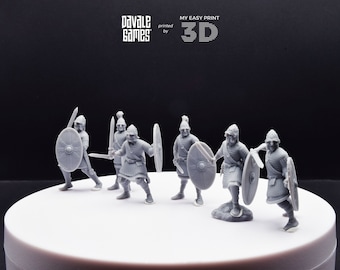 Roman Soldiers with Armour - Davale Games - Historical games - 3D Printed with high quality resin