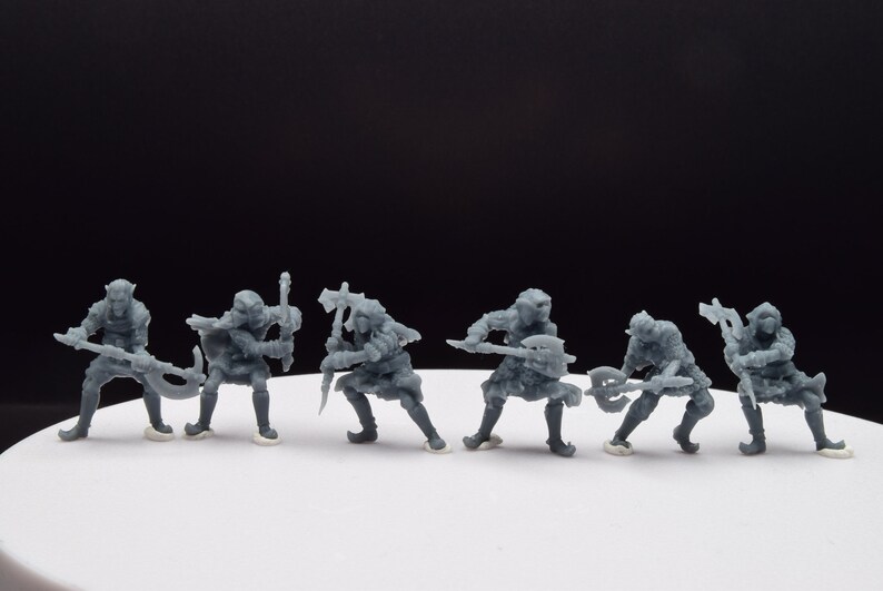 Goblin With Axe Davale Games 3D Printed With High Quality Etsy