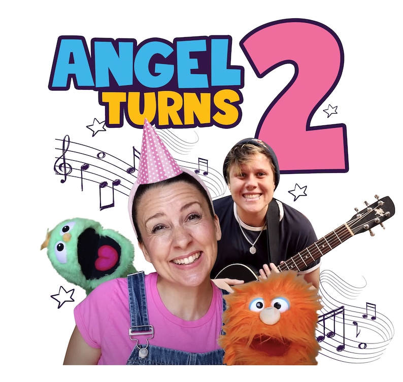 Ms Rachel Tshirt Design, Songs for Littles, Birthday Design Etsy