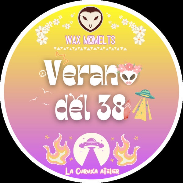 WAX MELTS: Verano del 38 - Wax Melts, Citronela, Mosquitos, Verano