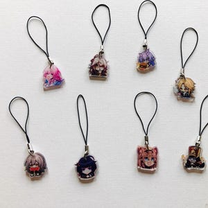 Honkai Star Rail  Phone Charm Keychain