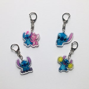 Funny Stitch Lilo Love keychains