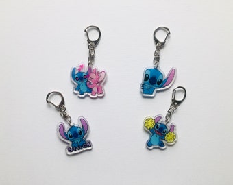 Funny Stitch Lilo Love keychains