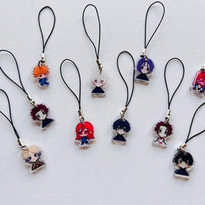 Blue Lock Phone Charm Keyring bagcharm
