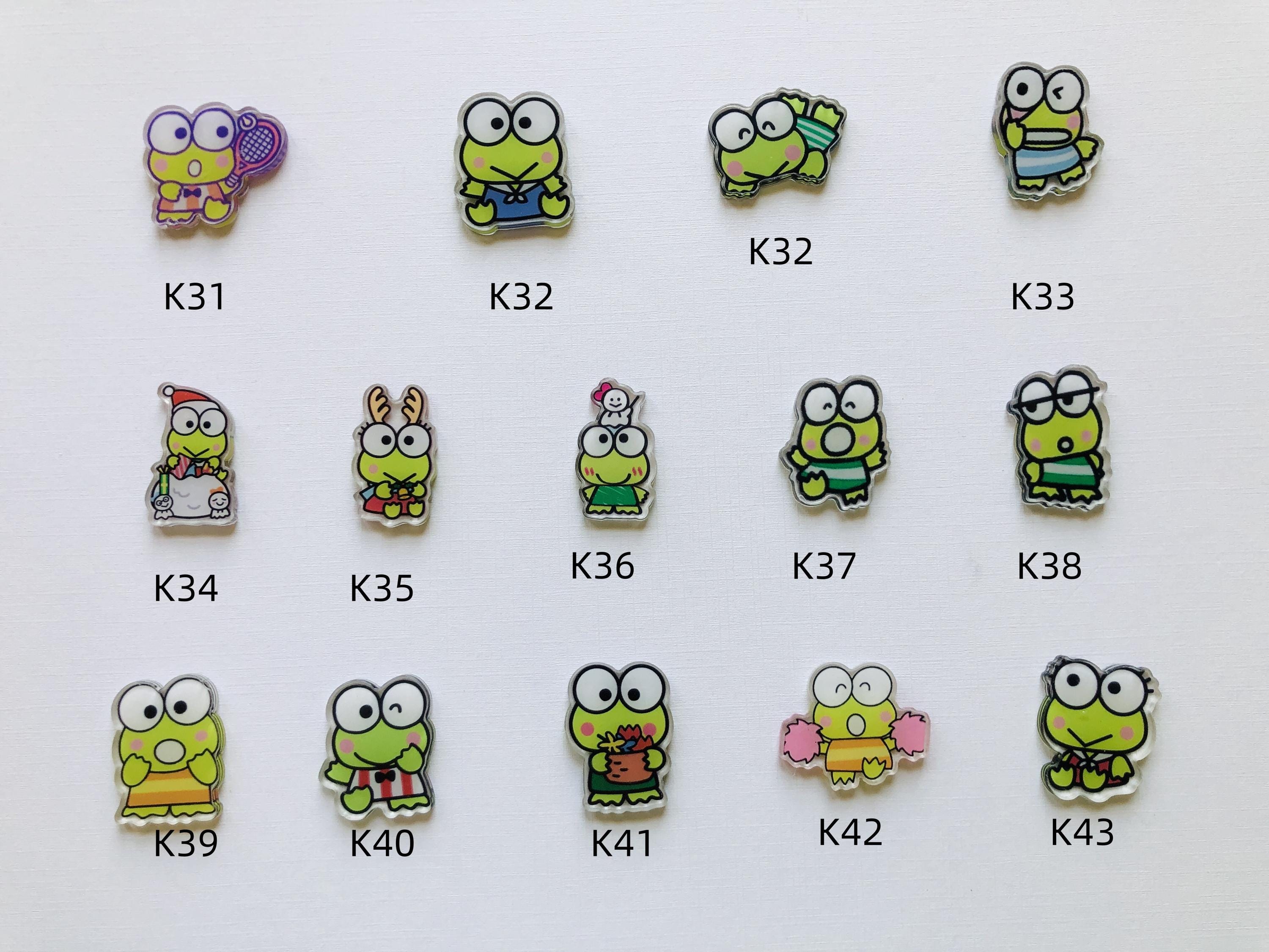 Keroppi Frog Magnet Refrigerator Metal Shelf - Etsy