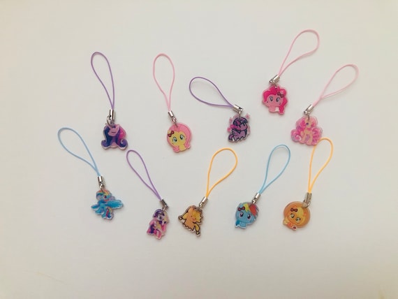 My Little Pony(2/2) Phone Charm Keyring Bagcharm - Etsy
