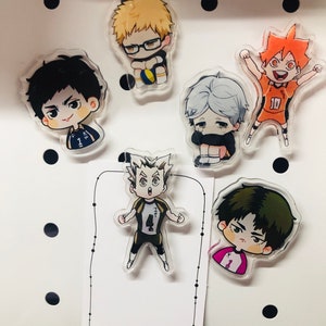 Haikyuu  Magnet  2 “| 5cm  (2/2 ) Volleyball anime Refrigerator Metal Shelf