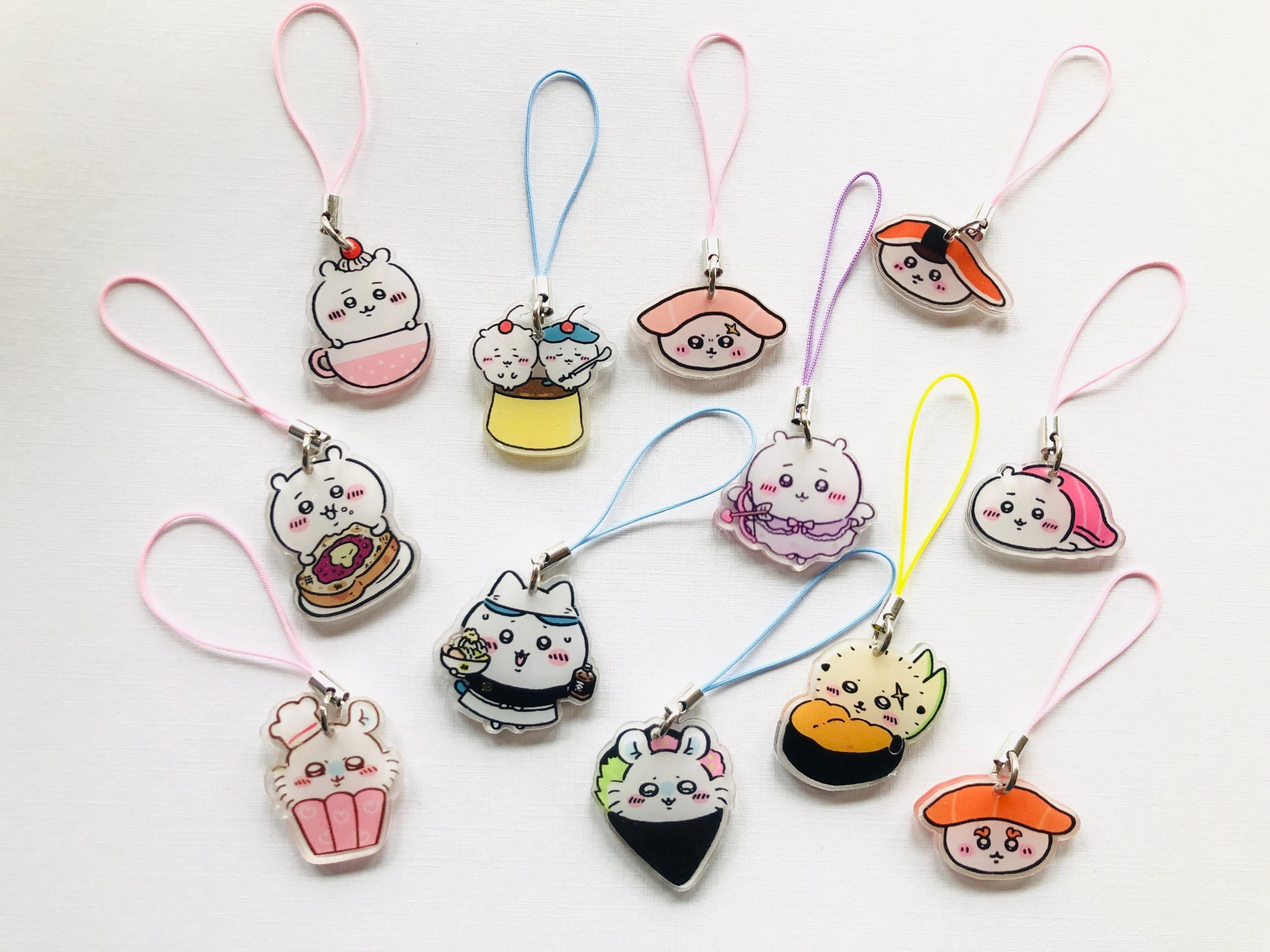スマホアクセサリー Chiikawa Phone Charm Chiikawa Small and Cute Phone Charms - Chiikawa Plush