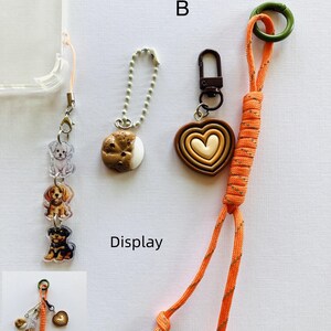 Cord Keychain Rope Bag Charm Reflective Rope 4 in One - Etsy