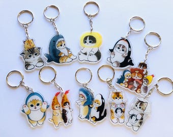 Cute Cat Mofusand Keychain bagcharm
