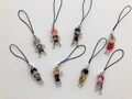 Haikyuu Phone Charm( 4/6)Keyring bagcharm volleyball anime