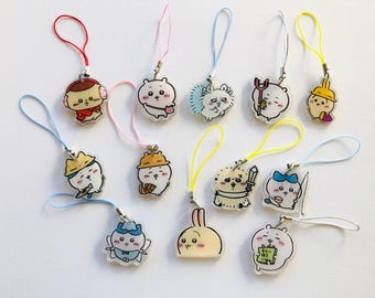 スマホアクセサリー Chiikawa Phone Charm GARMMA Chiikawa Doll Charm Buckle Strap Adjustable Phone